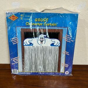 NEW!  Vintage Beistle Halloween Hanging Ghost Curtain Circa 2001